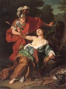 Giuseppe Bottani Armida's Attempt to Kill Herself oil painting picture wholesale